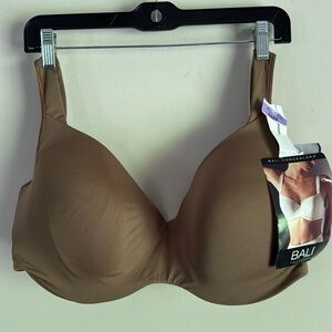 BALI concealer bra mocha 42DD style 3710 NWT